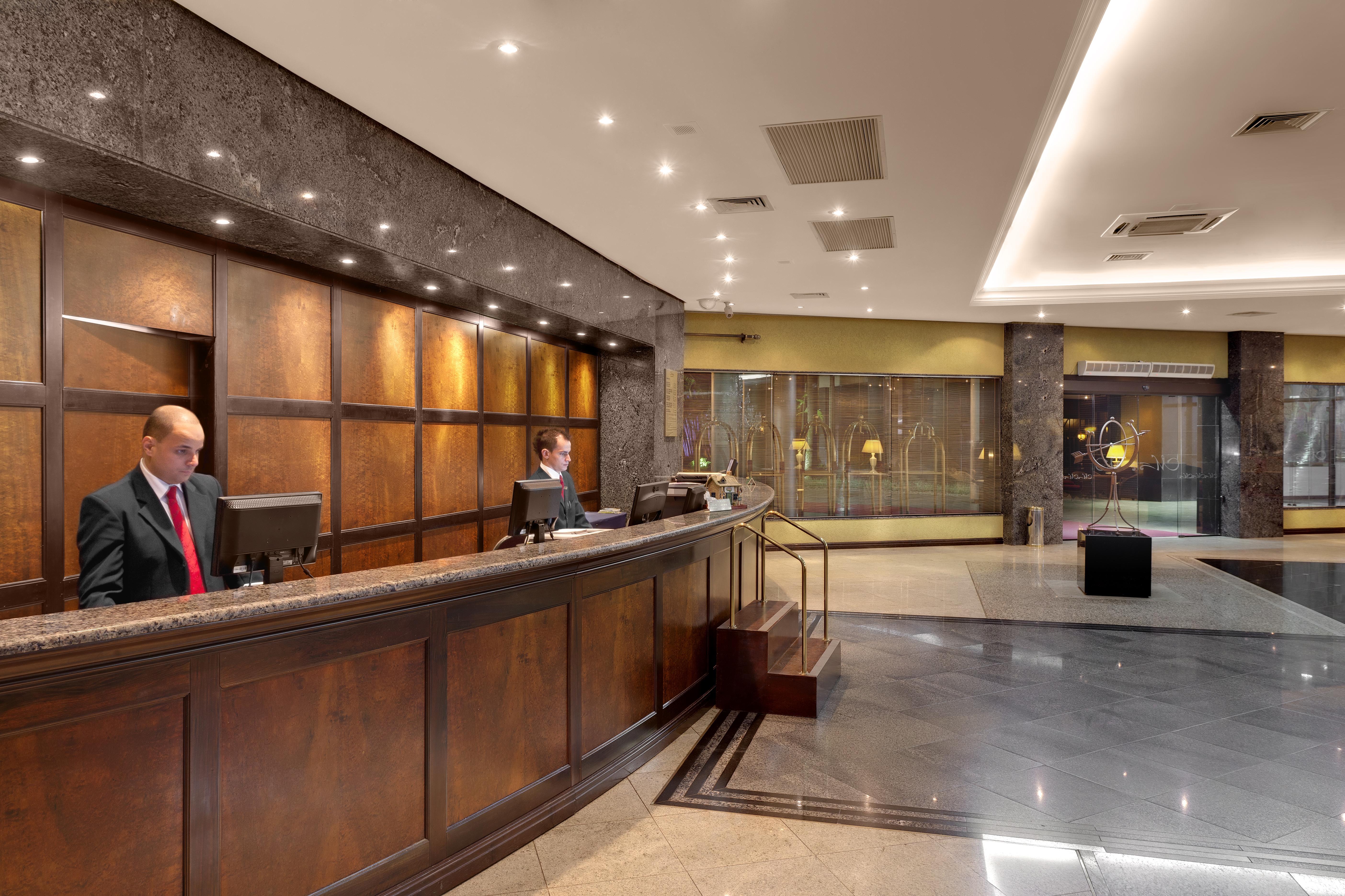 Mabu Thermas Grand Resort Foz do Iguaçu Exteriér fotografie The lobby of the hotel